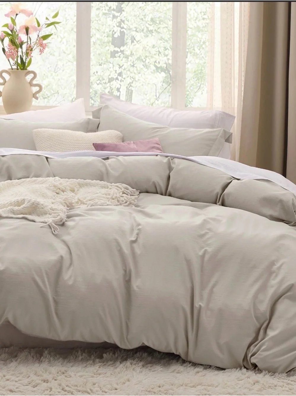 Duvet cover King size set 3 pieces - Elegant Home Bedding NEW